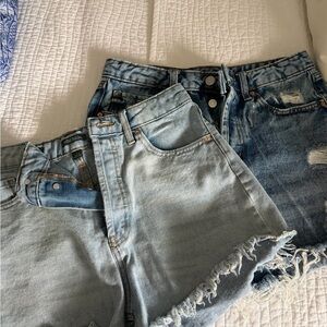 Wild Fable Sky Blue Denim Cutoffs